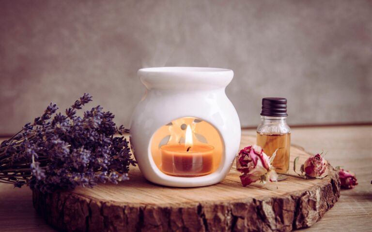 Wax melts scenting a home